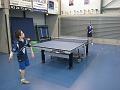 Joris Dromacque au smatch contre un jeune Venizellois
